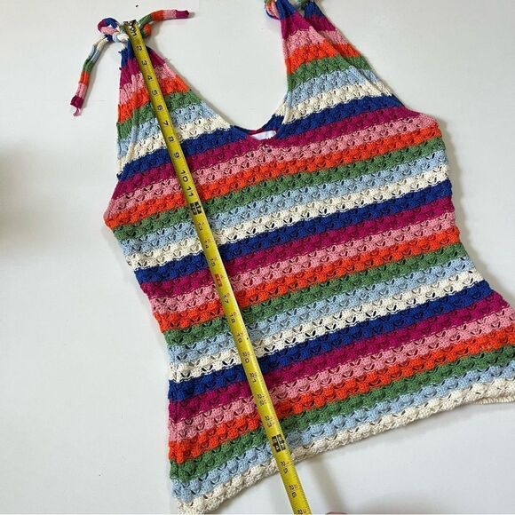 FRNCH Paris Knit Rainbow Tank Medium - Picture 8 of 10